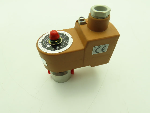 Honeywell U131V54900885 Lucifer Solenoid Valve 3-Way NO 28VDC 150 PSI 1/4" NPT