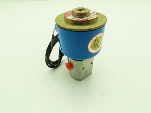 Honeywell Skinner 714X5D1A Solenoid Valve 3-Way NC 120V 150 PSI 1/8" NPT