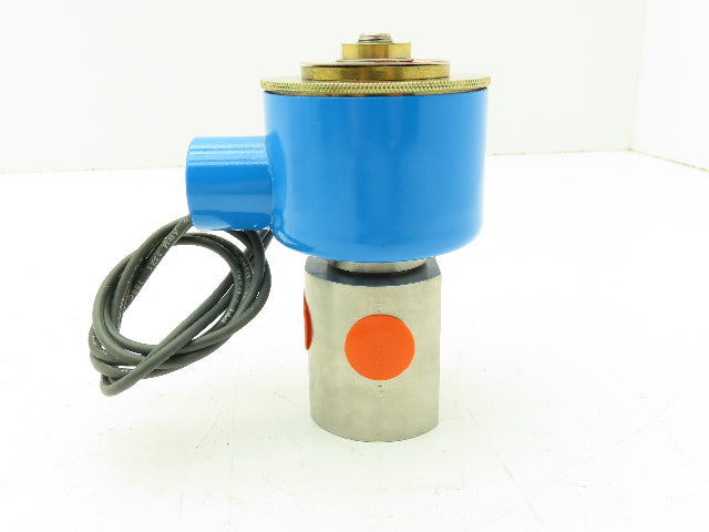 Honeywell Skinner 714X5D6B Solenoid Valve 3-Way NC 120VDC 150 PSI 1/4" NPT