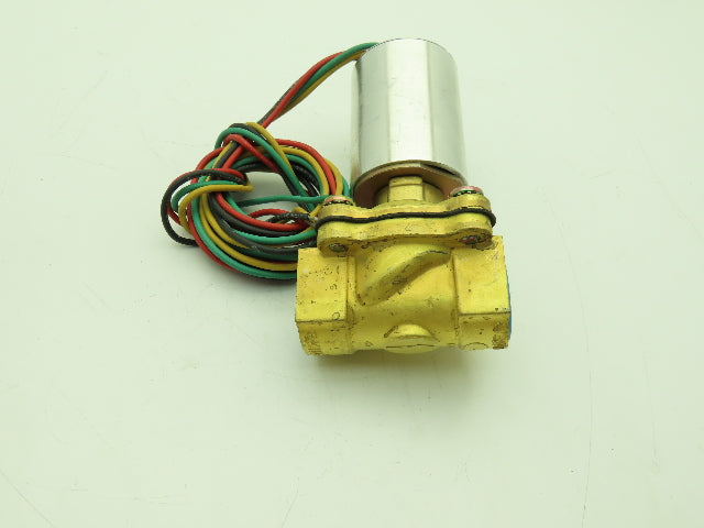 Skinner XLG2R330 Gas Solenoid Valve 2-Way NC 120V 50 PSI 3/4" NPT Low Full Flow
