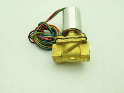 Skinner XLG2R330 Gas Solenoid Valve 2-Way NC 120V 50 PSI 3/4" NPT Low Full Flow