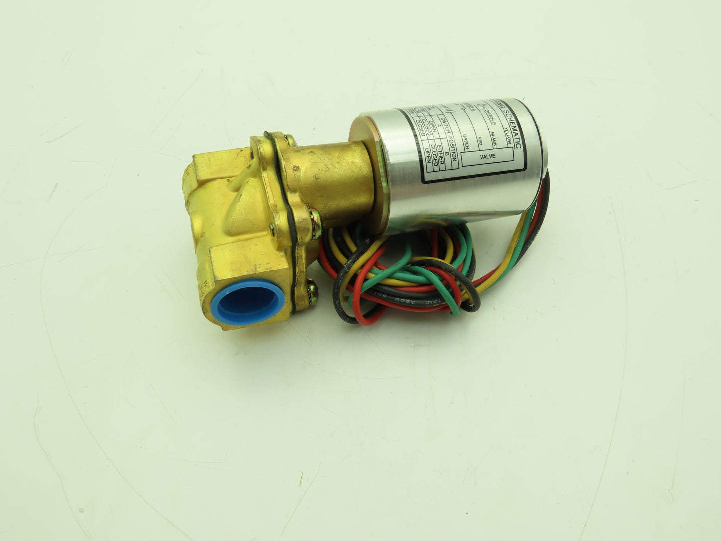 Skinner XLG2R330 Gas Solenoid Valve 2-Way NC 120V 50 PSI 3/4" NPT Low Full Flow