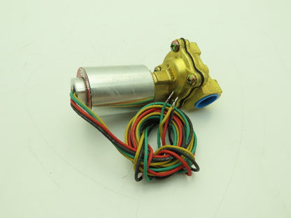 Skinner XLG2R330 Gas Solenoid Valve 2-Way NC 120V 50 PSI 3/4" NPT Low Full Flow