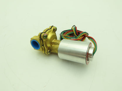 Skinner XLG2R330 Gas Solenoid Valve 2-Way NC 120V 50 PSI 3/4" NPT Low Full Flow