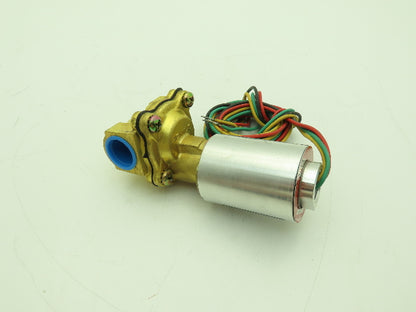 Skinner XLG2R330 Gas Solenoid Valve 2-Way NC 120V 50 PSI 3/4" NPT Low Full Flow