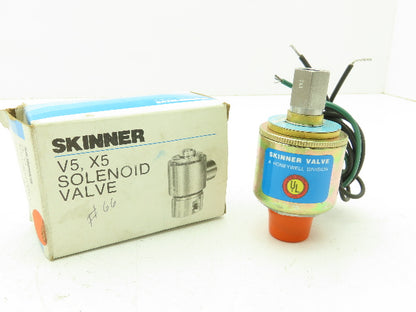 Honeywell Skinner PX5L64180CT Solenoid Valve 120V Exhaust