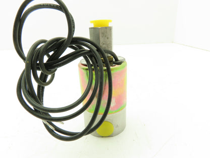 Honeywell Skinner V5L56030 Solenoid Valve 3-Way NO 120VDC 75 PSI 1/4 1/8" NPT