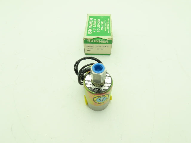 Honeywell Skinner V5D36380 Solenoid Valve 3-Way NC 120V 100 PSI 1/4" NPT