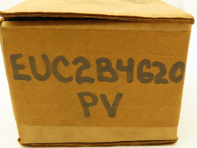 Plast-o-matic EUC2B4G20 Solenoid Valve PVC 1/4" NPT 120 PSI 120V Coil