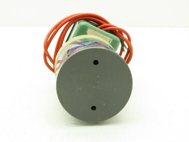 Plast-o-matic EUC1V4G9 Solenoid Valve 2-Way NC 120V 40 PSI 1/8" NPT