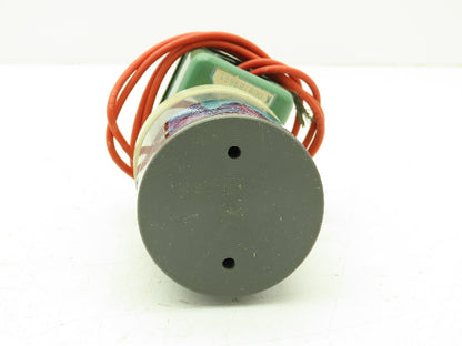 Plast-o-matic EUC1V4G9 Solenoid Valve 2-Way NC 120V 40 PSI 1/8" NPT