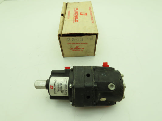 Fairchild 2543 Pneumatic Air Governaire Model 2500 Reversing Relay 60PSI 3/8"NPT