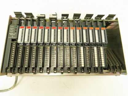 Allen Bradley 1771-A4B  16-Slot PLC Chassis Rack Remote Adapter I/O Modules 120V