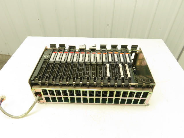Allen Bradley 1771-A4B  16-Slot PLC Chassis Rack Remote Adapter I/O Modules 120V