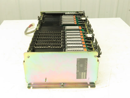 Allen Bradley 1771-A4B 16-Slot PLC Chassis Rack Remote I/O Adapter Output Module