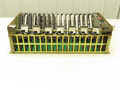 Allen Bradley 1771-A4B  16-Slot Chassis Rack I/O Backplane PLC-5/15 Processor