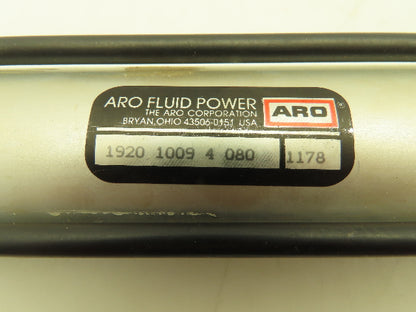Aro 1920 1009 4 080 Pneumatic Air Cylinder 2" Bore 8" Stroke 7/16-20 Shaft