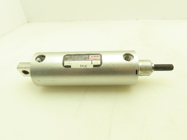 Aro 0320 1009 034 Pneumatic Air Cylinder 2" Bore 3.4" Stroke 7/16-14 Dual Mount