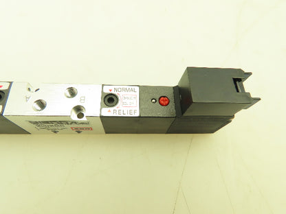 Aro Sierra S5DBMC Pneumatic Air Spool Valve 5/2 5 Port 2 Pos 1/16" NPT 115 PSIG