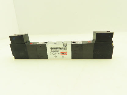 Aro Sierra S5DBMD Pneumatic Air Spool Valve 5/2 5 Port 2 Pos 1/16" NPT 24VDC