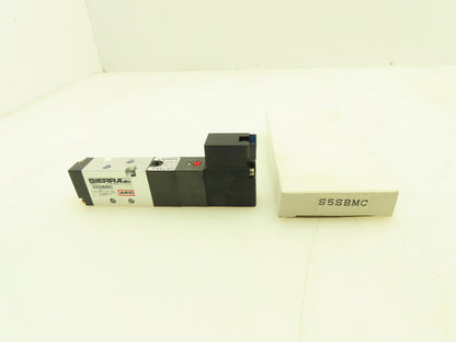 Aro Sierra S5SBMC Pneumatic Air Spool Valve 5/2 5 Port 2 Pos 1/16" NPT 120VAC