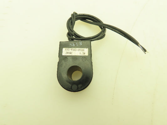 Honeywell Skinner EV1-9503-0931E Fluxtron Electronic Solenoid Coil 24VAC 1/2" ID