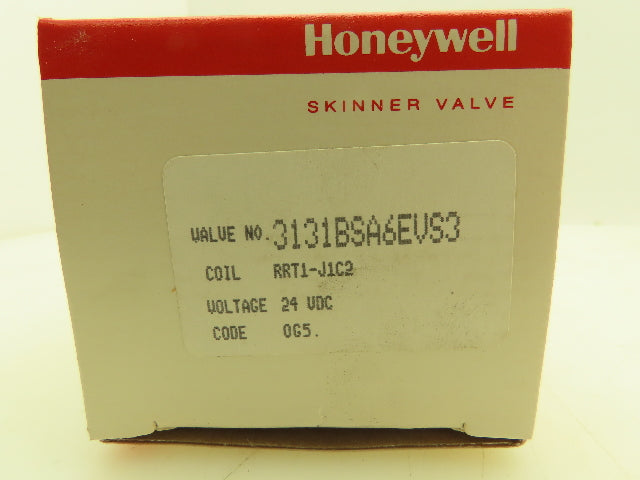 Honeywell Skinner 3131BSA6EVS3 Solenoid Valve Manifold 3-Way NC 150 PSI 24VDC