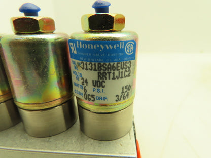 Honeywell Skinner 3131BSA6EVS3 Solenoid Valve Manifold 3-Way NC 150 PSI 24VDC