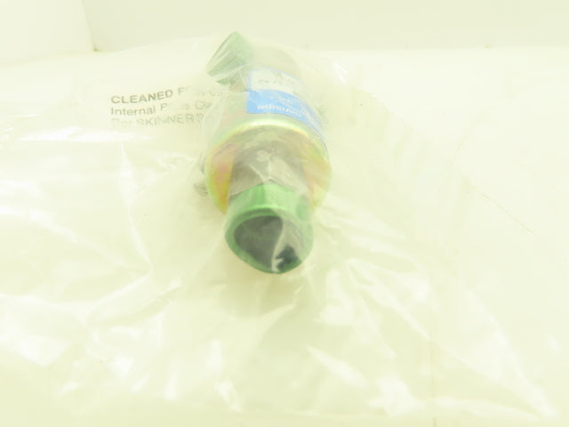 Honeywell Skinner B14RX30N Solenoid Valve 3-Way 24VDC 30 PSI 1/4" NPT Oxygen Use