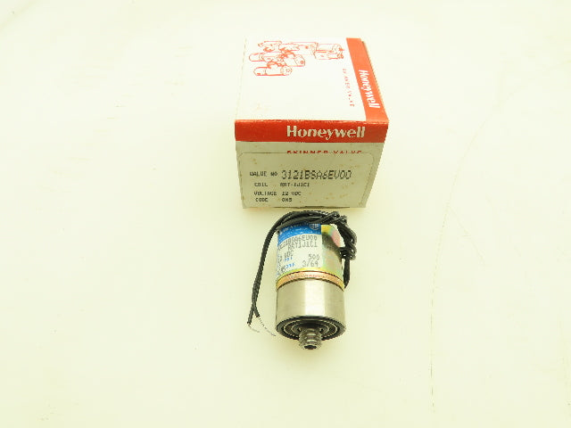 Honeywell Skinner 3121BSA6EV00 Solenoid Valve 2-Way 12VDC 500 PSI