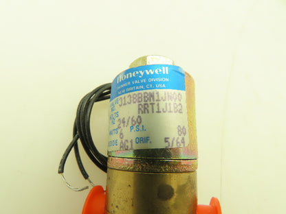 Honeywell Skinner 3138BBN1JN00 Brass Solenoid Valve 3-Way NO 24VAC 80 PSI 1/8NPT