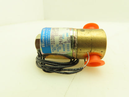 Honeywell Skinner 3138BBN1JN00 Brass Solenoid Valve 3-Way NO 24VAC 80 PSI 1/8NPT