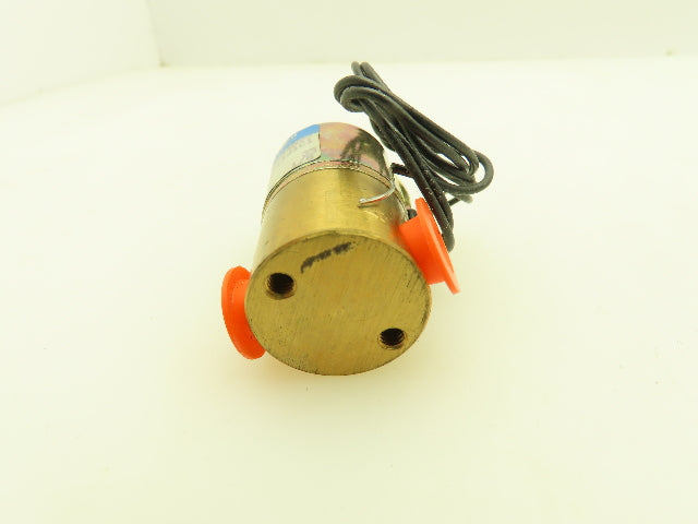 Honeywell Skinner 3138BBN1NN00 Brass Solenoid Valve 3-Way NO 12VDC 35PSI 1/8"NPT