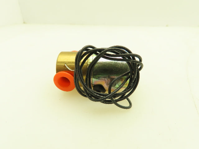 Honeywell Skinner 3138BBN1NN00 Brass Solenoid Valve 3-Way NO 12VDC 35PSI 1/8"NPT