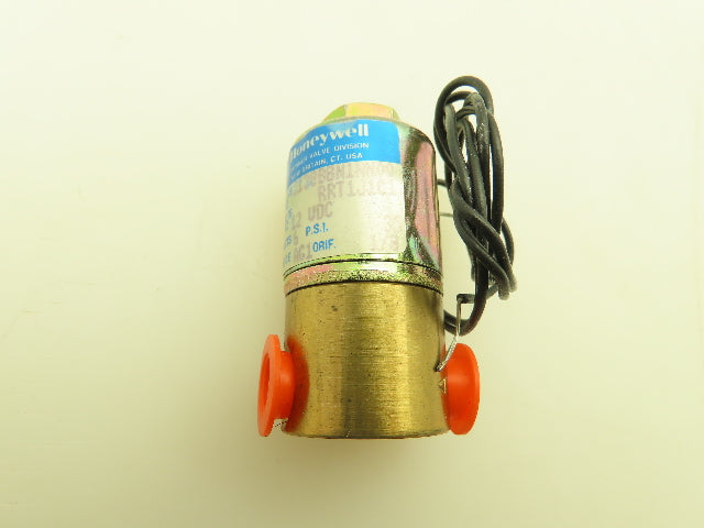 Honeywell Skinner 3138BBN1NN00 Brass Solenoid Valve 3-Way NO 12VDC 35PSI 1/8"NPT