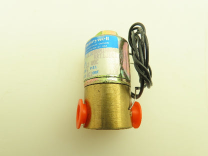 Honeywell Skinner 3138BBN1NN00 Brass Solenoid Valve 3-Way NO 12VDC 35PSI 1/8"NPT
