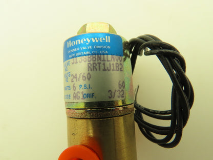 Honeywell Skinner 3138BBN1LN00 Solenoid Valve 3-Way NO 24VAC 60 PSI 1/8" NPT