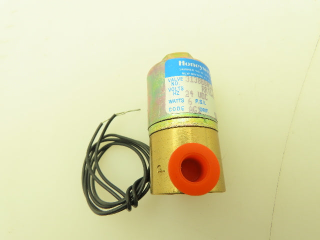 Honeywell Skinner 3138BBN1JN00 Solenoid Valve 3-Way NO 24VDC 80 PSI 1/8" NPT