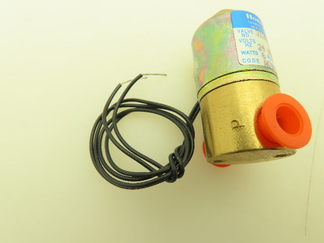 Honeywell Skinner 3138BBN1JN00 Solenoid Valve 3-Way NO 24VDC 80 PSI 1/8" NPT