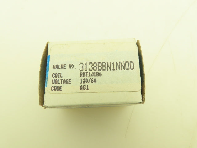 Honeywell Skinner 3138BBN1NN00 Solenoid Valve 3-Way NO 120V 35 PSI 1/8" NPT
