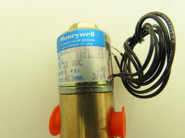 Honeywell Skinner 3133BBN1EN00 Brass Solenoid Valve 3-Way NC 24VDC 100 PSI 1/8"