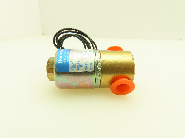 Honeywell Skinner 3133BBN1EN00 Brass Solenoid Valve 3-Way NC 24VDC 100 PSI 1/8"