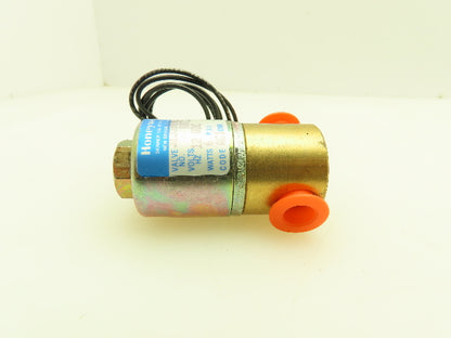 Honeywell Skinner 3133BBN1EN00 Brass Solenoid Valve 3-Way NC 24VDC 100 PSI 1/8"