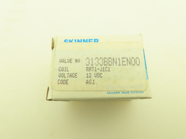 Honeywell Skinner 3133BBN1EN00 Brass Solenoid Valve 3-Way NC 24VDC 100 PSI 1/8"
