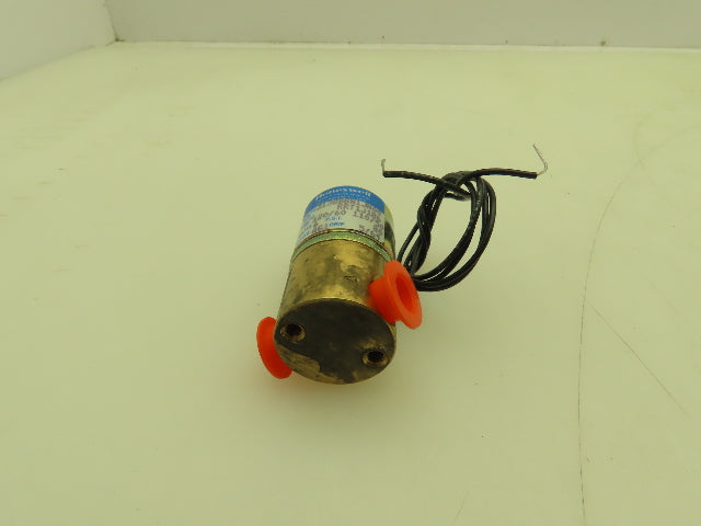 Honeywell Skinner 3138BBN1JN00 Solenoid Valve 3-Way NO 120VAC 80 PSI 1/8" NPT