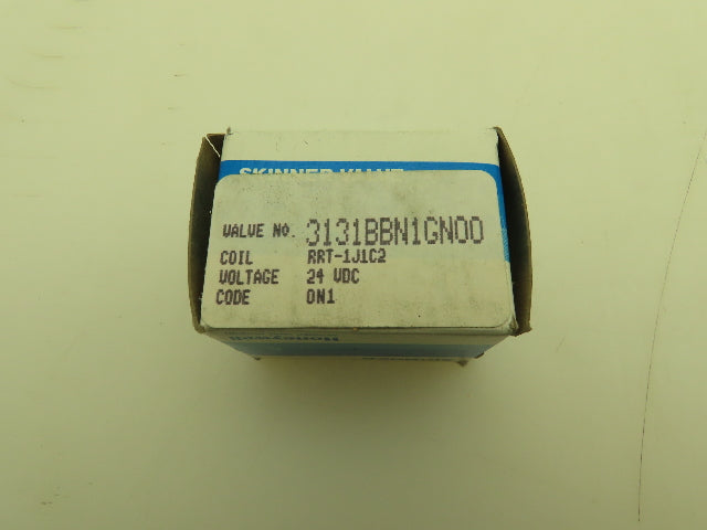 Honeywell Skinner 3131BBN1GN00 Solenoid Valve 3-Way NC 24VDC 100 PSI 1/8" NPT