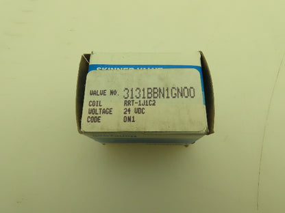 Honeywell Skinner 3131BBN1GN00 Solenoid Valve 3-Way NC 24VDC 100 PSI 1/8" NPT