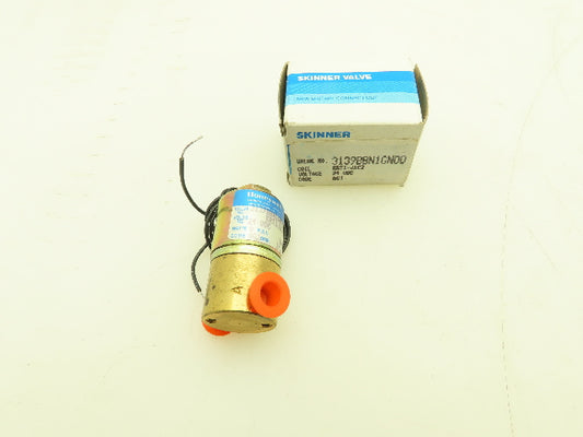 Honeywell Skinner 3139BBN1GN00 Solenoid Valve 3-Way NC 24VDC 100 PSI 1/8" NPT