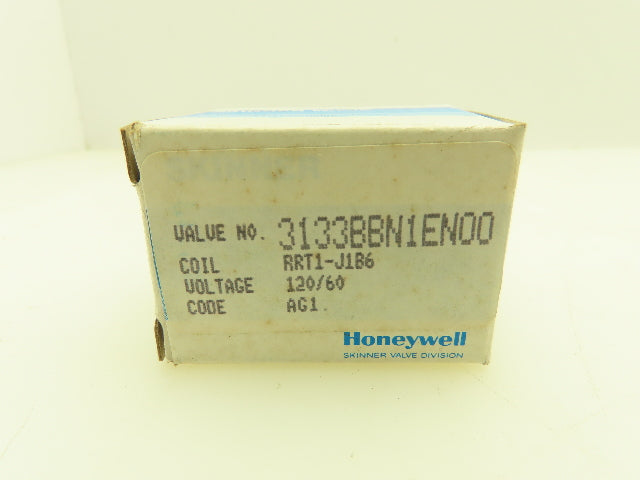 Honeywell Skinner 3133BBN1EN00 Solenoid Valve 3-Way NC 120VAC 100 PSI 1/8" NPT