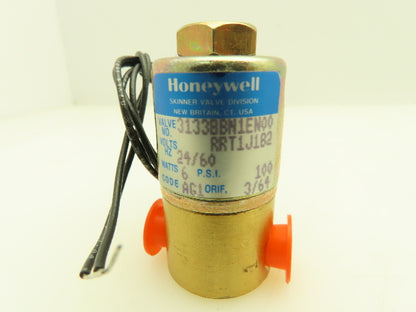 Honeywell Skinner 3133BBN1EN00 Solenoid Valve 3-Way NC 24VAC 100 PSI 1/8" NPT